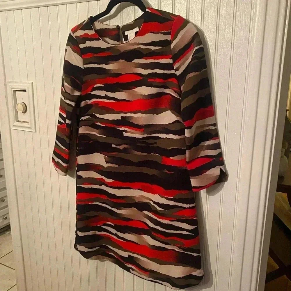 H&M tulip hem dress